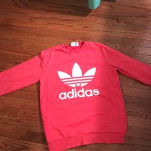 Pink Adidas Sweatshirt!